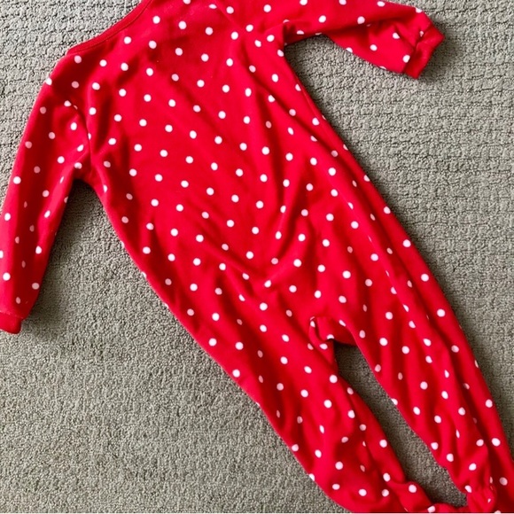 •Carters• reindeer fleece pjs - Picture 2 of 4